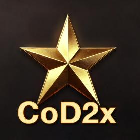 CoD2x logo